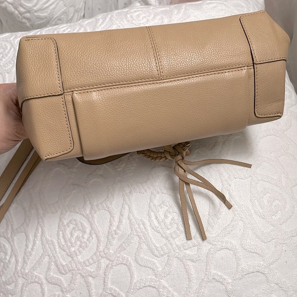 See by Chloe Joan Shoulder/Crossbody Bag Suede/Leather Tan - Picture 12 of 16